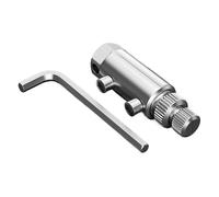 Extracteur de filetage de tuyau cassé - Retrait facile des vis de robinet dénudées | Outil d'extraction de valve de 1,27 cm et 1,9 cm avec clé | Pour réparation de plomberie domestique, entretien de