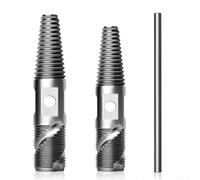 Extracteur de filetage de tuyau d'eau pour raccords 1/2" et 3/4" avec design à double tête et composition en acier à haute teneur en carbone