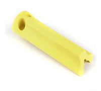 Extracteur de fixation sécurisé pour charnières de porte d'armoire, construit avec du plastique trempé et une broche en acier pour faciliter le retrait des broches difficiles à enlever