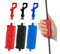 Extracteur de flèche pour tir à l'arc, outil d'extraction de flèche en caoutchouc avec clip de ceinture, extracteur de flèche manuel pour tir à l'arc pour l'entraînement au tir à l'arc