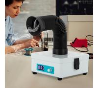 Extracteur de fumée avec filtre à charbon 3 étapes pour soudure, réparation de téléphone et soudage