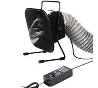 Extracteur de fumée de soudage, éliminateur de fumée de soudage, vitesse du ventilateur : 5200 tr/min, vitesse variable, ventilateur à 7 pales, pour station de soudage, réparation électronique