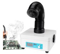Extracteur De Fumée De Soudure, Absorbeur De Fumée électrique Avec Affichage, Ventilateur Extracteur Puissant 15w 50 M³/h Avec Filtres, Extracteur De Fumée Silencieux, Filtration à 3 Couches