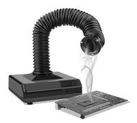 Extracteur De Fumée De Soudure Bureau, 60W, Lumière LED & Tube Réglable 360°, Filtre Réutilisable Pour Soudure DIY Réparation Électronique