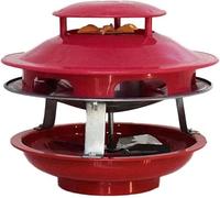 Extracteur de fumée, extracteur, ventilateur à tirage forcé 80 W 4 pales 190-240 V for conduit 11 19 cm diamètre