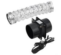 Extracteur de fumée USB ESD avec 3 réglages de vitesse, débit d'air 44 CFM, conduit de 6 m pour soudure électronique, soudure à faire soi-même, ventilation de cuisine et d'atelier (ventilateur