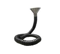Extracteur de fumées de soudage, bras d'extraction de fumées industriel réglable avec conduit flexible for la ventilation de l'atelier(75x225mm x 70.9in)