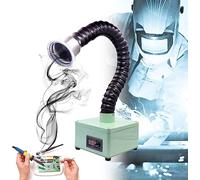 Extracteur de fumées de soudure à filtration en 4 étapes, filtre à fumée puissant, absorbeur de fumée pour le soudage et l'impression 3D.