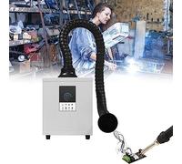 Extracteur de fumées de soudure, filtre à fumée, forte puissance d'aspiration, extracteur de fumées de soudage pour station de soudage ESD, soudage manuel, industrie cosmétique 110 V/220 V