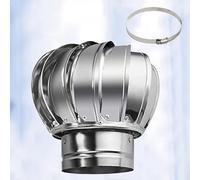 Extracteur De Fumées Rotatif Éolien 110-400mm Ventilateur TurbineS De Toit