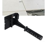 Extracteur de garniture en acier inoxydable conçu pour un retrait efficace des plinthes pour carrelage, sol et bandes adhésives avec poignée antidérapante pour une utilisation facile