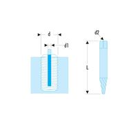 Extracteur de goujon à l'unité 6,2 à 7,1 mm - Par 5 - FACOM - 285.8