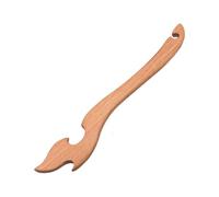 Extracteur de grille de four en bois - Outil de cuisine anti-brûlure avec long manche | Bâton push-pull pour grille-pain, friteuse à air, cuisine de pâtisserie, barbecue, buffet et potluck | Empêche