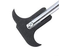 Extracteur de joint d'huile avec double crochets, outil manuel de réparation de voiture pour enlever les écrous et extracteur de graisse, construction en alliage pour roulements d'essieu et axe de