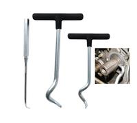 Extracteur de joints toriques - Kit de crochet et pic de précision | Sélection de joints toriques / joints toriques pour voiture | Outils manuels pour moyeux, tuyaux et joints toriques, voitures