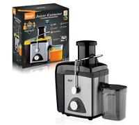 Extracteur de jus 800 W - Deux vitesses pour fruits et légumes - Grande capacité - Avec séparateur de mousse