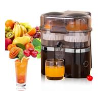 Extracteur De Jus, Avec Double TêTe Et Coupeur, Centrifugeuse Extracteur De Jus, 20 Secondes Pour Un DéLicieux Jus, Automatique, Nettoyage Rapide, Pour Maison, Cuisine, 200W