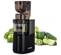 Extracteur de Jus BioChef Atlas Whole Slow Juicer PRO - Puissance maximale 400W / 40 tr/min, Grande Ouverture, Moteur très puissant (Noir)