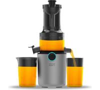 Cecotec Extracteur de Jus pour Fruits et Légumes à Pression à Froid Juice&Live 1500 Slim. Moteur DC de 200W, 1 Vitesse et Fonction Inverse, Ouverture de 82 mm, 55±5 RPM, Montage et Nettoyage Faciles