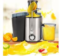 Extracteur de jus centrifuge de jus de légumes entiers de machine de presse-fruits d'acier inoxydable de 600ML 220V EU-HUA