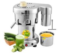 Extracteur De Jus Commercial, Extracteur De Jus En Acier Inoxydable Juicer Agrumes électrique, 2l Grande Chute D'alimentation Juice Centrifuge Juicer, Avec Filtre Pour Les Magasins