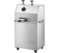 Extracteur de jus de canne à sucre électrique de SucceBuy, 750 W avec une capacité de 300 kg/h, 3 rouleaux en acier inoxydable, entrée de 6,1 cm, extracteur de jus mobile pour usage privé et professio