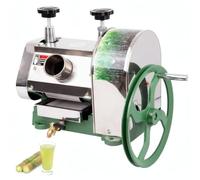 Extracteur de jus de canne à sucre - Machine manuelle avec une puissance de 50 kg par heure et une grande entrée de 5,1 cm - Idéal pour une utilisation à la maison et en magasin