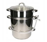 Extracteur de jus de fruits en acier inoxydable de 8 L