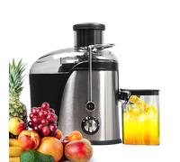 Extracteur de Jus de Fruits et Légumes,400W Centrifugeuse Extracteur de Jus,Centrifugeuse à 2 Vitesses,Quantité de Jus 400ml,Centrifugeuses avec Séparateur de Mousse (Noir)
