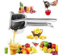 Extracteur de jus de fruits frais, presse-agrumes à main, poignée ergonomique antidérapante, facile à utiliser et à nettoyer, presse-citron robuste pour citron, orange, raisin