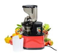 Extracteur de jus de mastication, 80mm, facile à nettoyer, extracteur de jus frais et sain avec haut rendement, presse-agrumes,