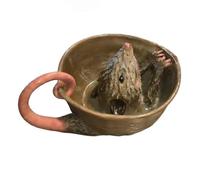 Extracteur de jus de résine en forme de souris et bol broyeur, râpe manuelle, outil de broyage pour les besoins de cuisine à domicile, de fête, petit bol de broyage de
