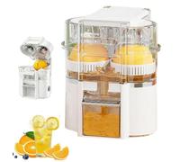 Extracteur de jus électrique portable multifonctionnel en gros bol mélangeur puissant avec haut rendement conserve la saveur naturelle pour un usage domestique