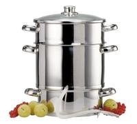 Baumalu Extracteur de jus à vapeur 342635 en inox 26 cm