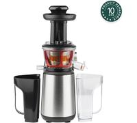 H. Koenig Extracteur de jus GSX12 – 400 W, 1 L, inox/noir, sans BPA, bouche 82 mm