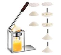 Extracteur de jus manuel - Extracteur en acier inoxydable professionnel - Presse-agrumes commercial pour citron et orange