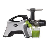 Extracteur de Jus Merlin MNC700MC - Modèle Premium Spécial Céleri - 200 W - Extraction Lente 80 trs/min - Haut Rendement - Fruits, Légumes, Herbes et Jus Verts - Sans BPA - Chromé