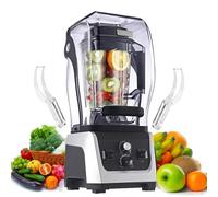 Extracteur de jus multifonctionnel 5 l, silencieux et insonorisé, avec couvercle de 8 mm d'épaisseur, idéal pour les jus, milkshakes, smoothies, etc. B1. Confort optimal.