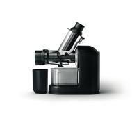 Philips Viva Collection Extracteur de Jus, Cheminée XL, 70 mm Nettoyage rapide en 90 secondes, Montage facile, Blanche, Noir/Argenté (HR1889/70)