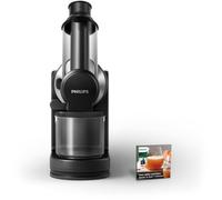 Extracteur de jus philips viva hr1889/70, 150 w, cheminée xl, réservoir a pulpe 0,75l, quickclean, pichet 1l, noir