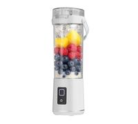 Extracteur de jus portable idéal pour la cuisine en extérieur et pour une extraction rapide du jus en 30 secondes avec un design en tasse (White, 27cm)