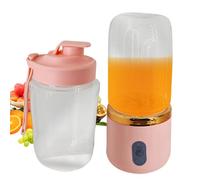 Extracteur de Jus Portable Mixeur - Gobelet Extracteur Sans Fil,Blender Rechargeable Sans Fil Pour Fruits Maison Sport Voyage Camping Bureau