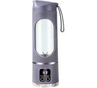 Extracteur De Jus Portable Sans Fil De 16 Oz Presse-agrumes portable sans fil de 16 oz, mélangeur, machine à smoothies rechargeable par USB-C(Purple)