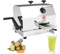 Extracteur de jus, presse-agrumes commercial pour canne à sucre avec 3 rouleaux, volant et deux lames pour une extraction de jus efficace à domicile et en magasin