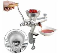 Extracteur de jus - Rosenstein & Söhne - Professionnel - Fonte - Gris - Idéal pour smoothies et confitures