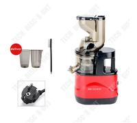 Extracteur de jus - TECH DISCOUNT - TD® - 201W-500W - 401mL-600mL - Rouge