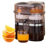 Extracteur De Jus Twin Citrus 100w, Presse-agrumes 500ml Avec Moteur Puissant De 18000 Tr/min, Pièces Faciles à Nettoyer Et Compatibles Lave-vaisselle, Pour Fruits Entiers