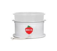 Extracteur de jus - WECK - WSG 20 K - sans couvercle - blanc - designs assortis