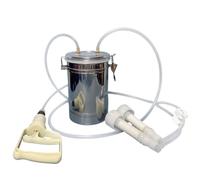 Extracteur de lait chèvre à manivelle, petite machine traire manuelle for l'élevage pour moutons, chèvres et vaches