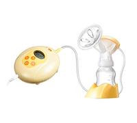 Extracteur de lait électrique Collecteur de lait maternel 2 en 1 biberon enfant avec échelle sans BPA gratuit Massage automatique biberon